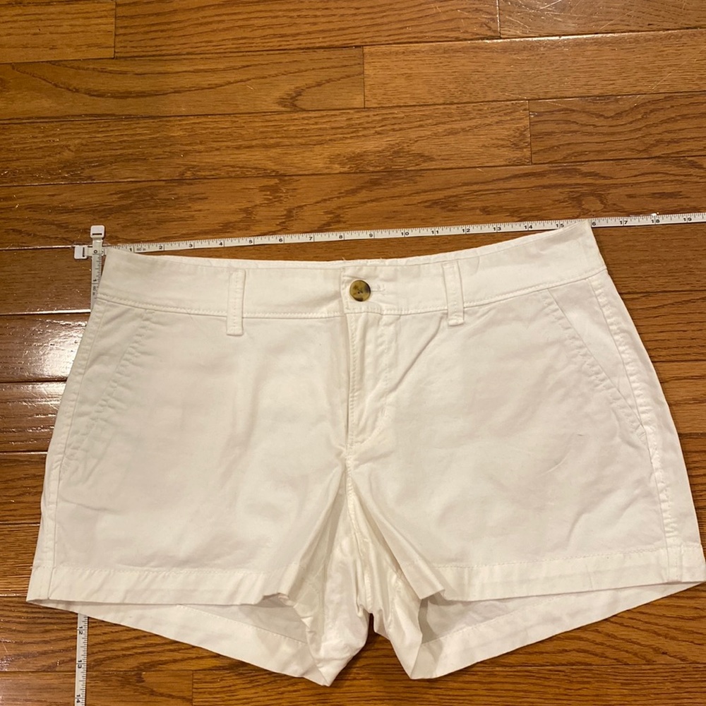 3” shorts in summer white